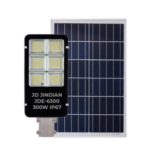 JDE-6300_1 Đèn đường năng lượng mặt trời 300W Jindian giá rẻ JDE-6300