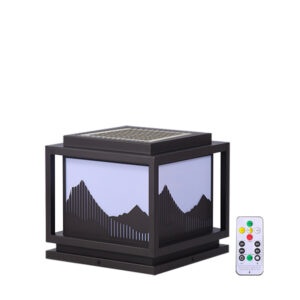 dmt solar – đèn trụ cổng vuông năng lượng mặt trời tc43s Đèn trụ cổng vuông năng lượng mặt trời TC43XS