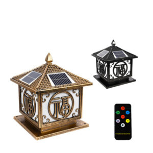 Den-tru-cong-nlmt-dung-remote-chu-phuc-25×25-h1 (1) Đèn cổng rào 3 màu sáng, dùng remote 40x40 TC12L-4